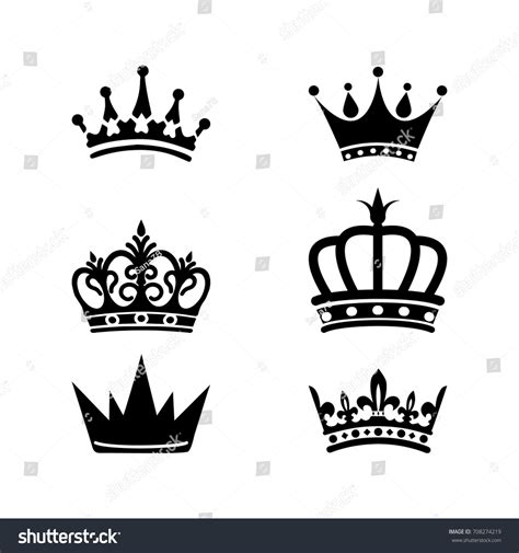 40,056 Queens Crown Silhouette Images, Stock Photos & Vectors ...