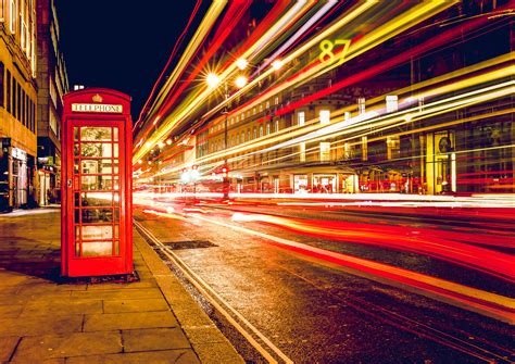 Streets of London at night image - Free stock photo - Public Domain ...