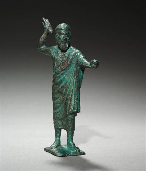 Statuette of Tinia (Zeus) | Cleveland Museum of Art | Etruscan ...