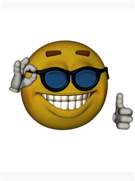 Smiley Face Sunglasses Thumbs Up Emoji Meme Face Womens | Porn Sex Picture