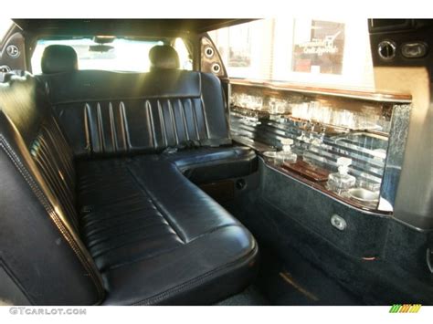 Black Interior 2003 Lincoln Town Car Limousine Photo #62751799 ...