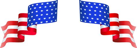 Usa Decoration Png Clip Art Image - Usa Banner Transparent - Large Size ...