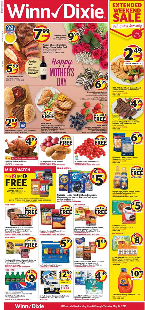 Winn Dixie Current weekly ad 05/08 - 05/14/2019 - frequent-ads.com