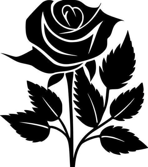 Rose - High Quality Vector Logo - Vector illustration ideal for T-shirt ...