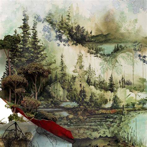 Bon Iver, Bon Iver Album Art Print 3 by Gregory Euclide OFFICIAL - Etsy