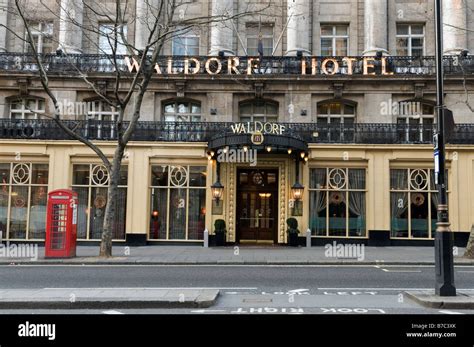 The Waldorf Hilton Hotel, Aldwych, London, England, UK Stock Photo ...