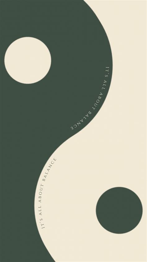 Yin Yang Balance Wallpaper | Iphone wallpaper green, Iphone wallpaper ...