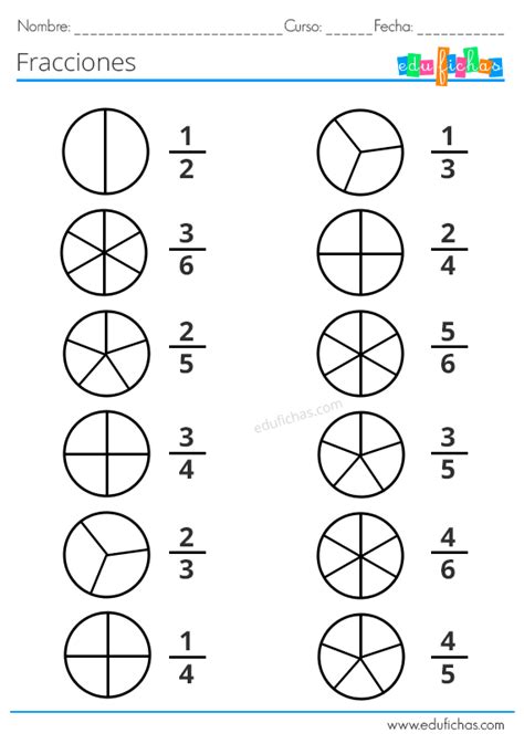 Math Fractions Worksheets