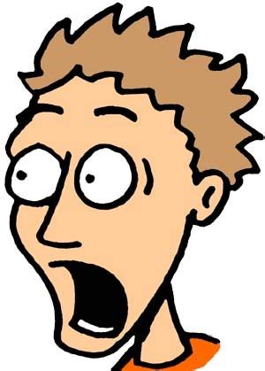 Cartoon Scared Face - ClipArt Best