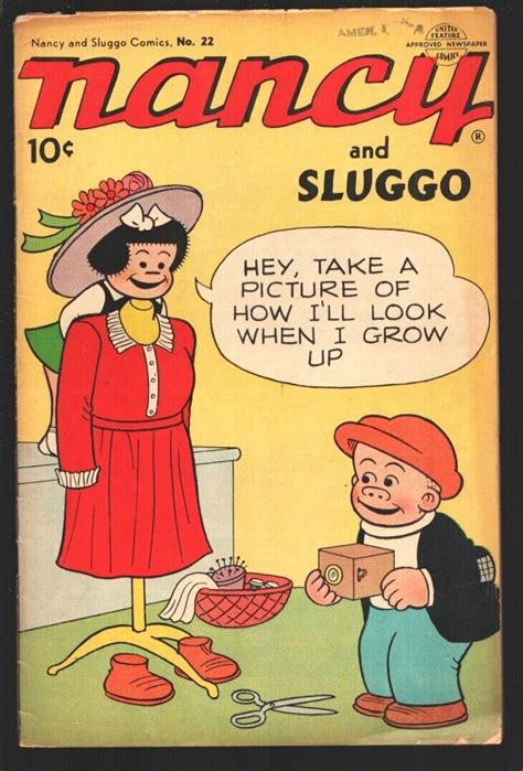 Nancy and Sluggo #20 1952-United Feature-Ernie Bushmiller art-FN ...