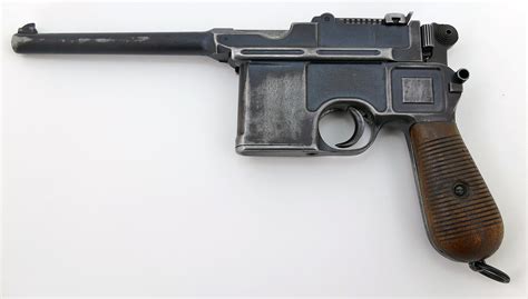 Mauser C96 Broomhandle Pistols Used in the Mexican Revolution, circa ...