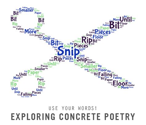 Concrete Poem Template For Kids