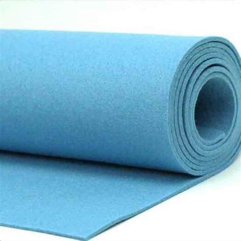 Blue Felt Fabric - Needle Felt Texture Supplies