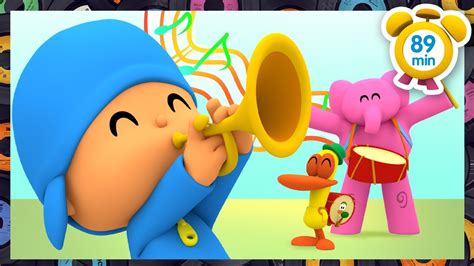 🎻 POCOYO in ENGLISH - Learn Music Instruments [89 min] Full Episodes ...