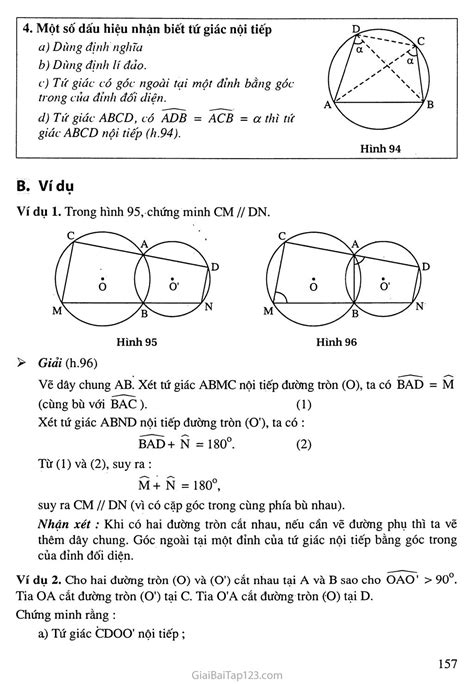 Học cùng cách vẽ hình và chứng minh tứ giác nội tiếp theo phương pháp ...