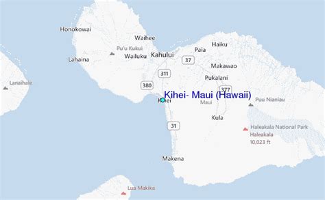 Kihei, Maui (Hawaii) Tide Station Location Guide