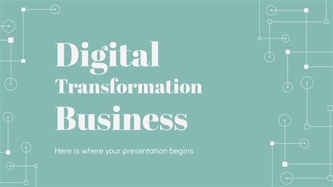 Digital Transformation Business Plan | Google Slides & PPT