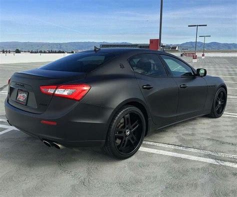 Matte Black Maserati Ghibli | Toys | Pinterest | Maserati ghibli ...