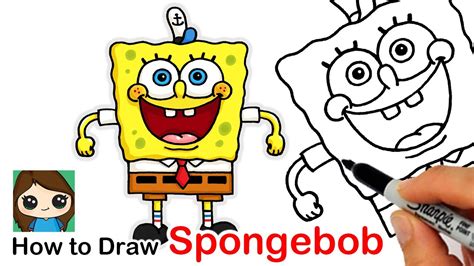 How To Draw Spongebob Characters Step By - Teachfuture6