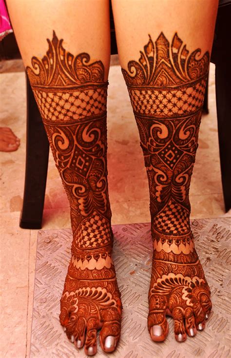 Mehndi Design Leg Bridal - Creative Kneads | Legs mehndi design, Leg ...