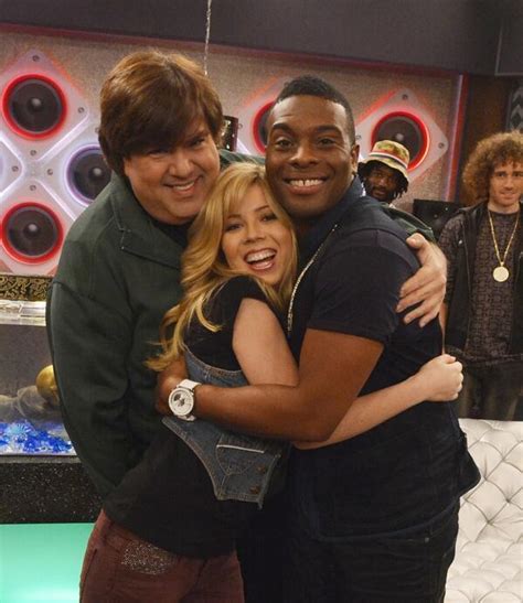 Image - Jennette McCurdy with Dan Schneider and Kel Mitchell on the set ...