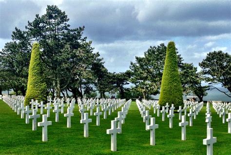 The American Cemetery - Normandy, France