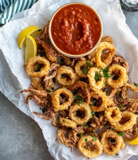 Easy Fried Calamari | Carolyn's Cooking