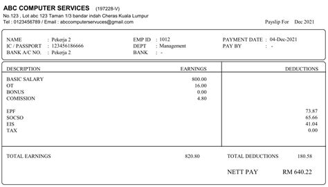 Apa Itu EIS Dan Kenapa Ia Ditolak Dalam Slip Gaji Anda