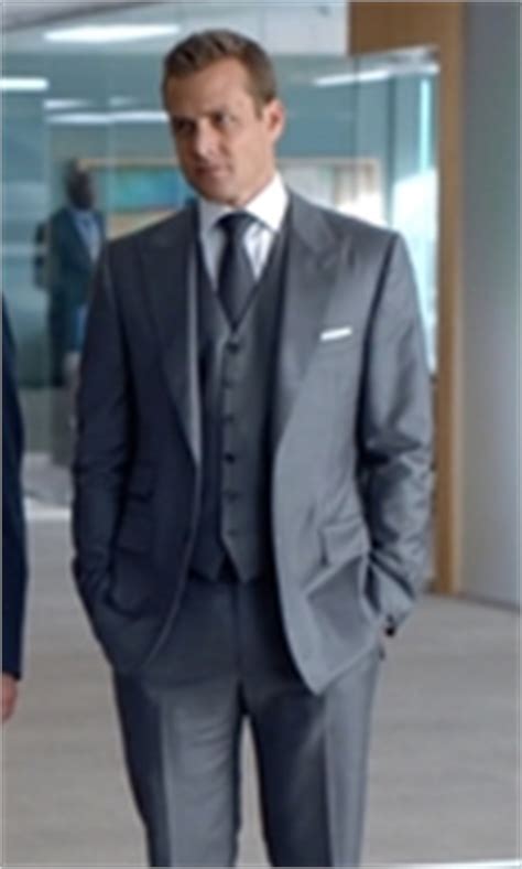 Harvey Specter's Gray Tom Ford Peak Lapel Suit from Suits - Season 5 ...