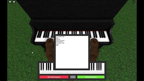 Erika Roblox piano sheets (easy version, Read pinned comment) - YouTube