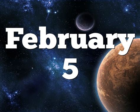 February 5 Birthday horoscope - zodiac sign for February 5th