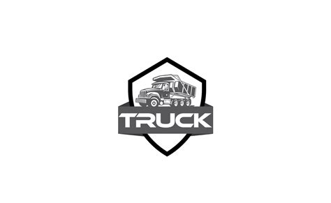 Dump Truck Logo Template Graphic by rifatshikder3 · Creative Fabrica