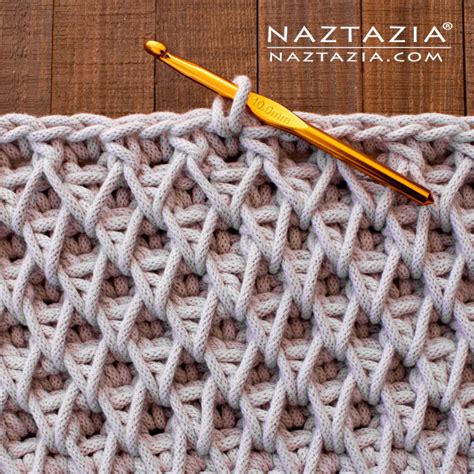 Crochet Smock Stitch - Naztazia