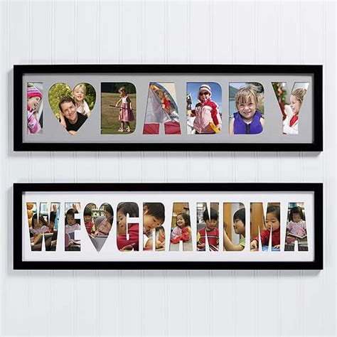 Personalized Name Photo Collage Frame - Loving Them