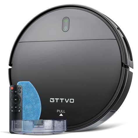 GTTVO Robot Vacuum Cleaner and Mop, BR150 2 in 1 Mopping Robotic Vacuum ...