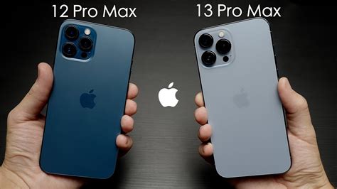 iPhone 13 Pro Max vs iPhone 12 Pro Max Camera comparison - YouTube