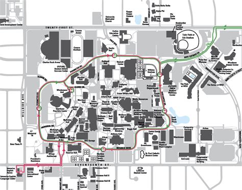 Wsu Campus Map