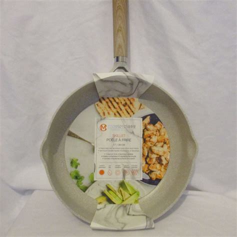 Masterclass Premium Collection Cookware Wooden Handle - Copper Pans Safe