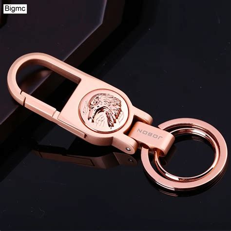 High Quality Classic Style Men Key Chain Male Car Keychains Genuine ...