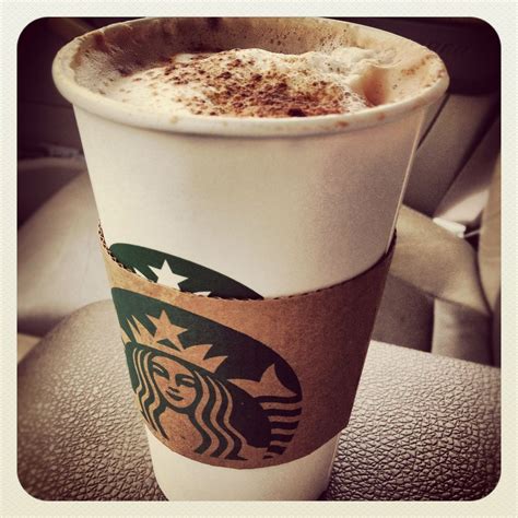 Starbucks Mocha Latte with Cinnamon Sprinkles