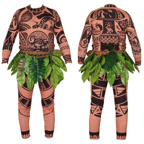 Set Moana Maui Vaiana - deguisement homme