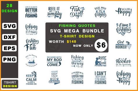 Fishing T shirt Design Svg Mega Bundle By teewinkle | TheHungryJPEG