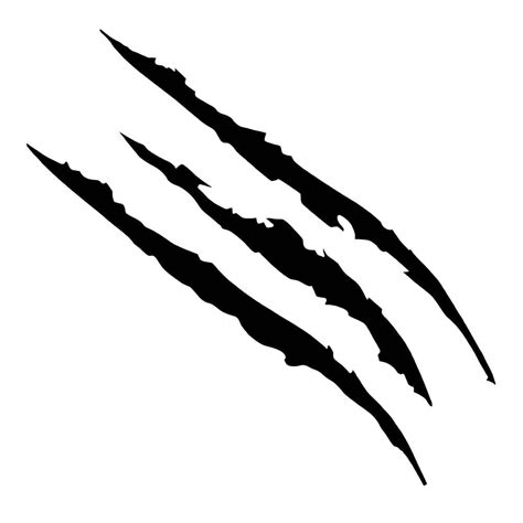 Car Decal, Monster Claw Scratch Mark, Auto & Truck Sticker for Hood ...