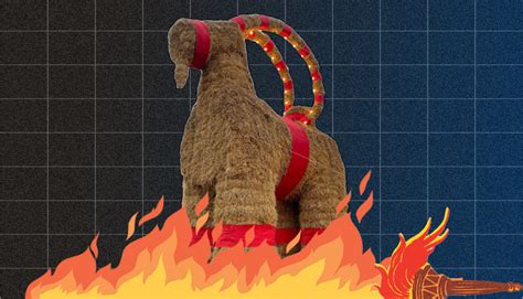 Sweden's Gävle Goat Burns: Their Wildest Christmas Tradition — The Latch