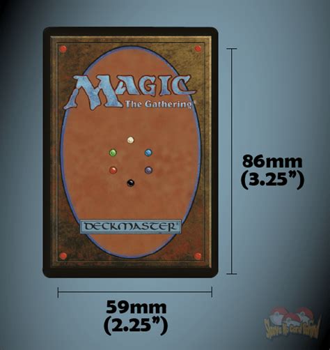 What Size Card Sleeves For Magic: The Gathering? - Sleeve No Card Behind