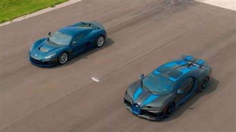 Rimac Nevera vs Bugatti Chiron Super Sport vs Tesla Model S Plaid: drag ...