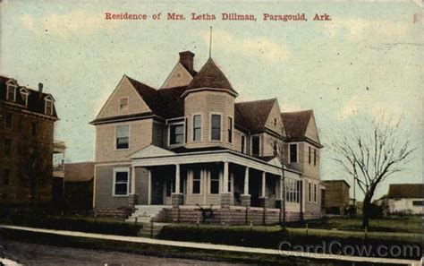 Residence of Mrs. Letha Dillman | Paragould, Paragould arkansas, Old ...