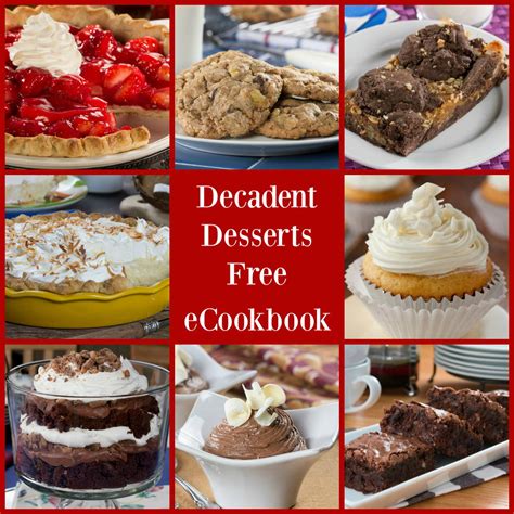 Mr. Food Decadent Desserts: 25 Easy-to-Make Desserts Free eCookbook ...