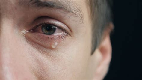 Shot of Crying Man with Stock Footage Video (100% Royalty-free ...