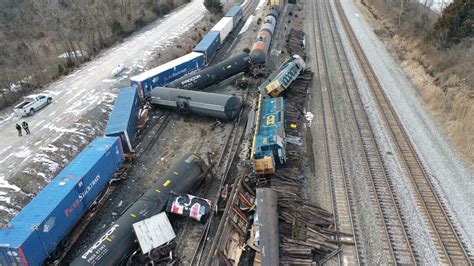 Several train cars derail near CSX railyard in Indiana